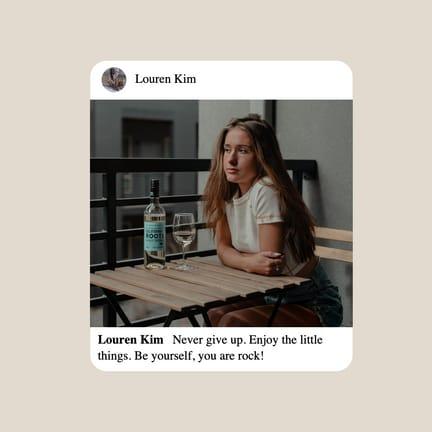 Эстетичное Уведомление Поста в Instagram